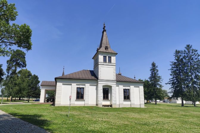 Znovuzrodený kaštieľ Château Rúbaň.