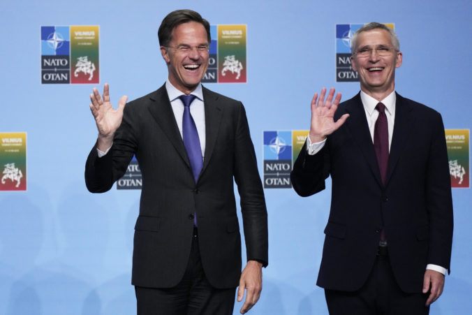 Mark Rutte, Jens Stoltenberg