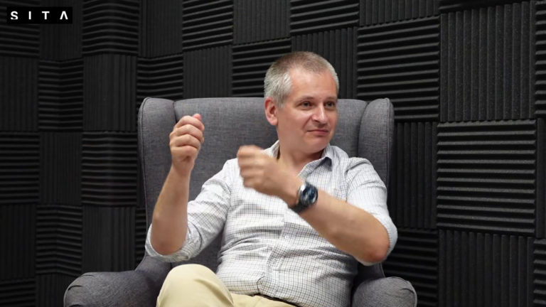 Martin Chren počas rozhovoru pre agentúru SITA