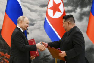 Putin, Kim Čong un