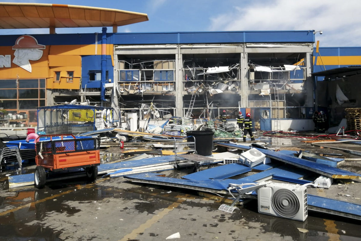 Romania Explosion