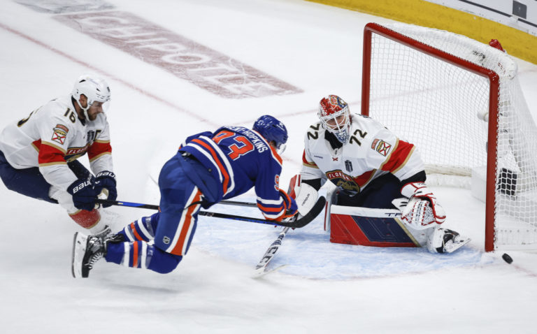 Stanley Cup Panthers Oilers Hockey
