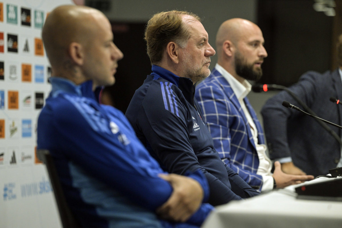 FUTBAL: Slovan pred zápasom s FK Struga Trim Lum