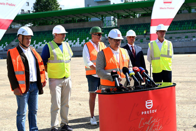 PREŠOV: Kontrolný deň na futbalovom štadióne