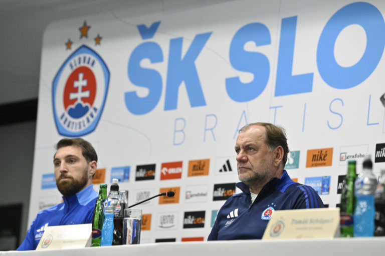 FUTBAL: Slovan pred zápasom s NK Celje