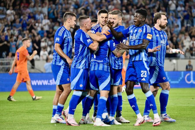 FUTBAL LM: ŠK Slovan Bratislava - NK Celje