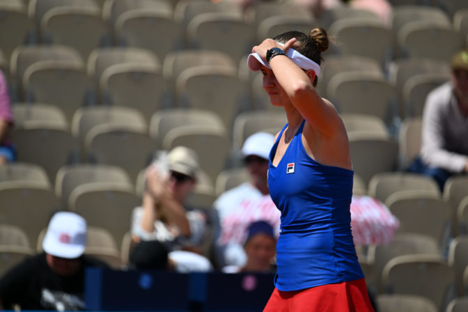 LOH 2024: Tenis ženy štvrťfinále