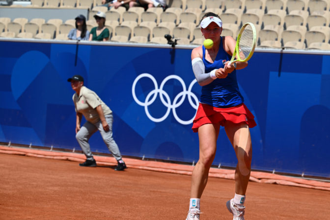 LOH 2024: Tenis ženy štvrťfinále