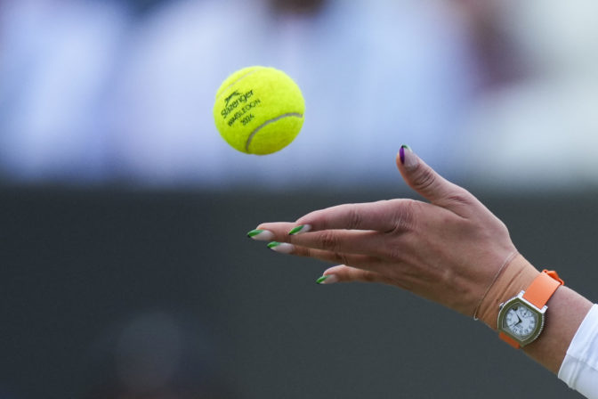 APTOPIX Britain Tennis Wimbledon