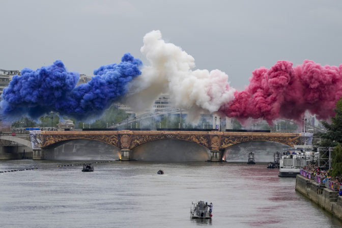 APTOPIX Paris Olympics Opening Ceremony