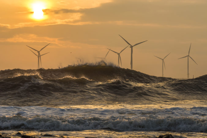 Turbines out to sea