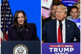 Kamala Harrisová, Donald Trump