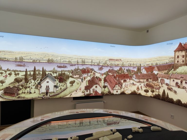 Expozícia rodného domu Antonína Dvořáka v Nelahozevsi