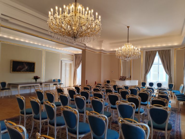 Zámok Lány - Hudobný salón