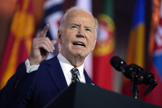 Joe Biden, 75. samit NATO