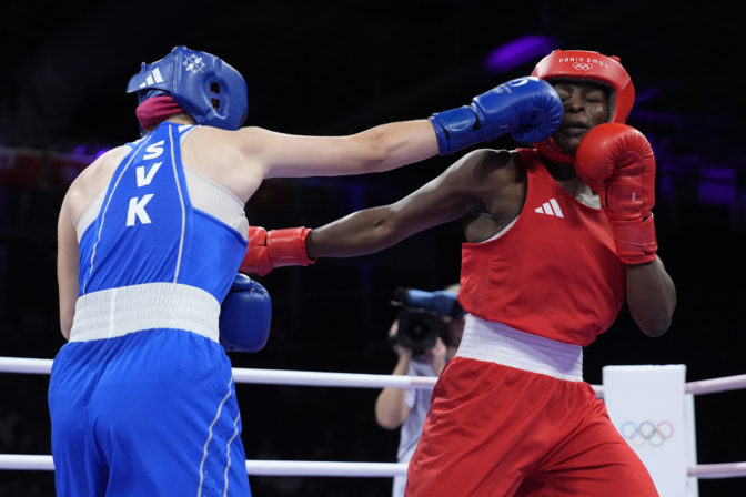 Box (olympiáda v Paríži): Jessica Triebeľová - Alcinda dos Santosová