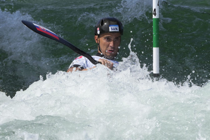 Jakub Grigar na letnej olympiáde v Paríži