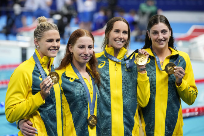 Olympiáda v Paríži, austrálske plavkyne