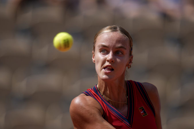 Tenis na olympiáde v Paríži: Anna Karolína Schmiedlová Jasmine Paoliniová