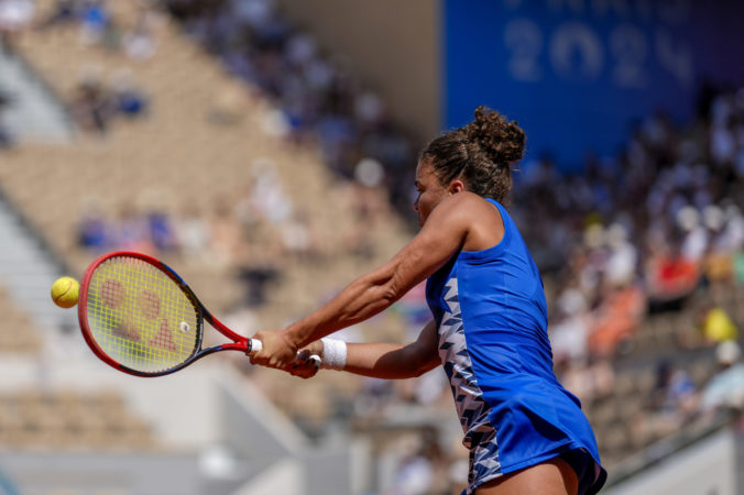 Tenis na olympiáde v Paríži: Anna Karolína Schmiedlová Jasmine Paoliniová