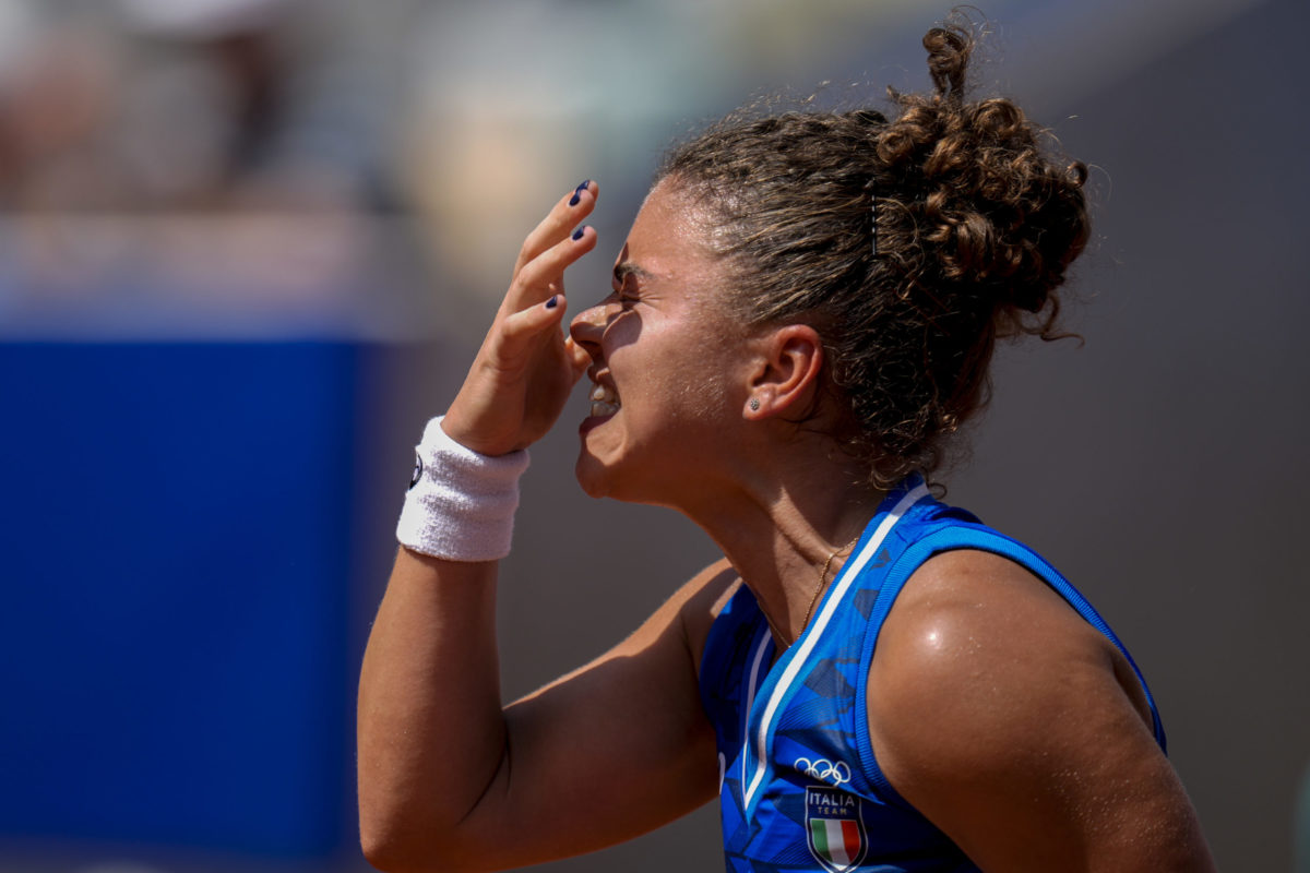Tenis na olympiáde v Paríži: Anna Karolína Schmiedlová Jasmine Paoliniová