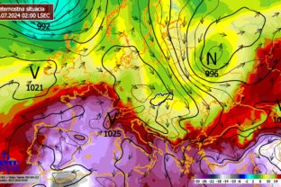 Poveternostná situácia na Slovensku, utorok 30. júl 2024