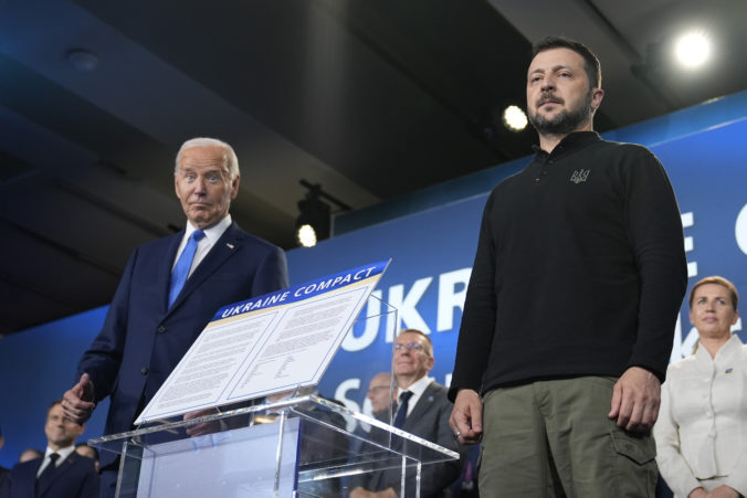 Volodymyr Zelenskyj, Joe Biden