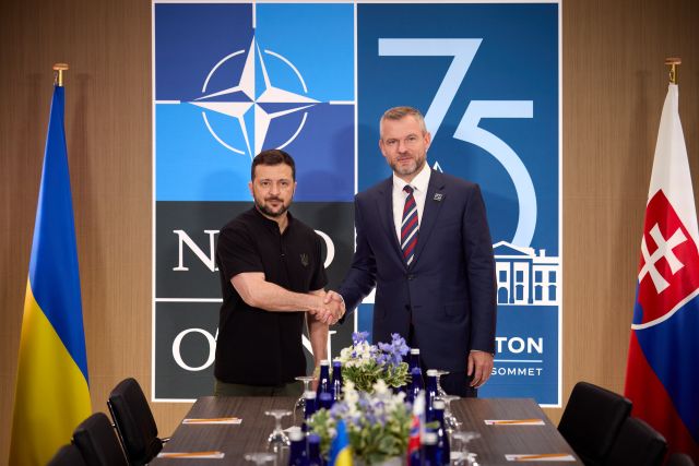 Volodymyr Zelenskyj, Peter Pellegrini