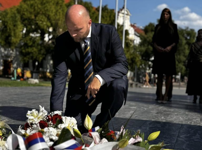 Predseda Demokratov a exminister obrany Jaroslav Naď