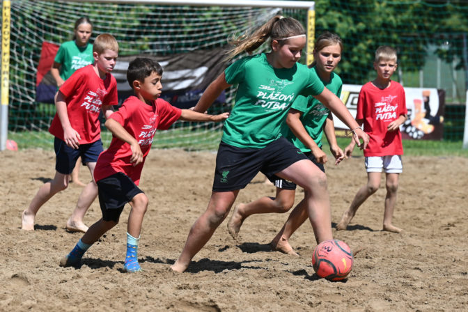 PLÁŽOVÝ FUTBAL: Majstrovstvá Slovenska  deti U 11