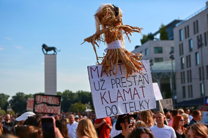 PROTEST: Na obranu kultúry