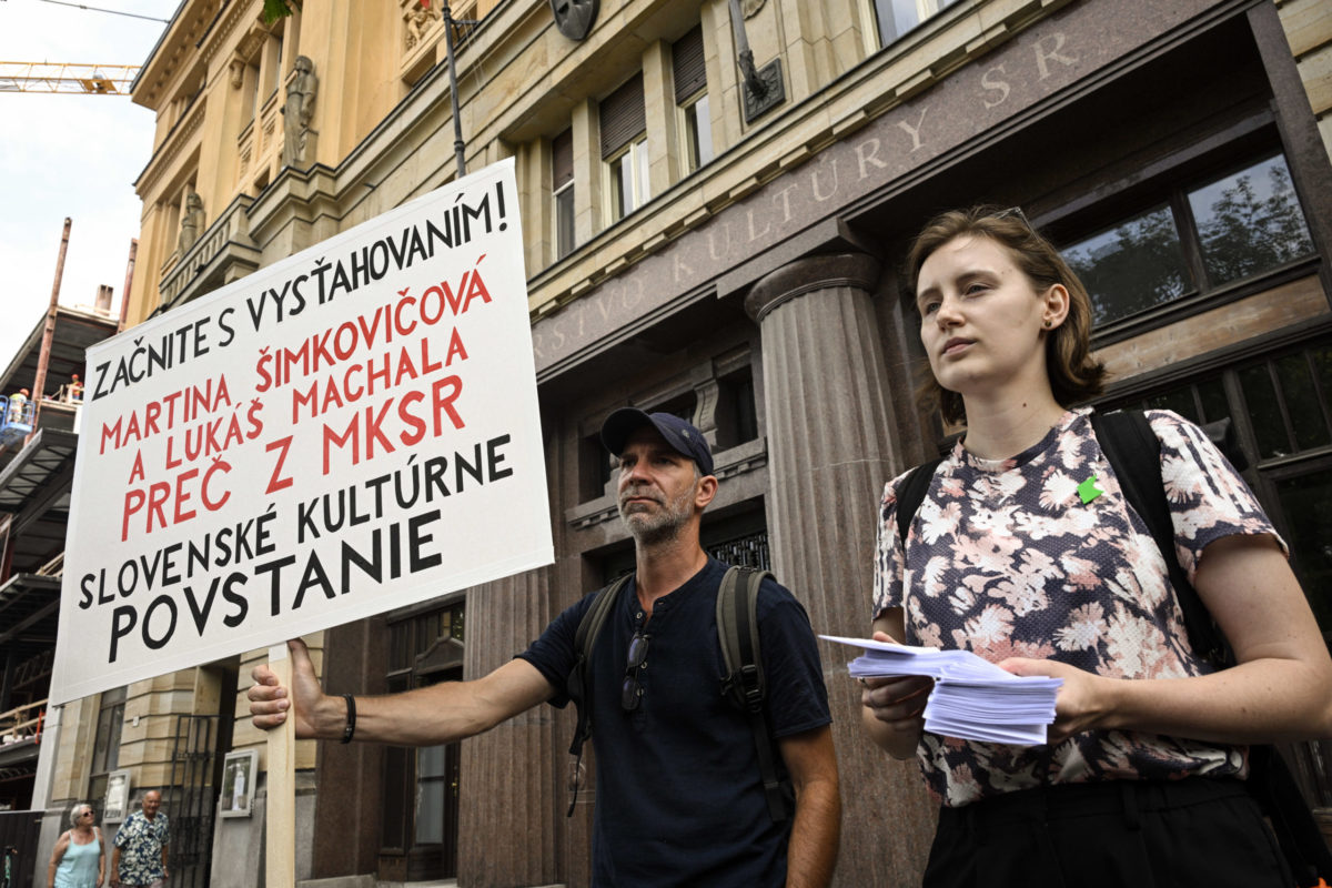 PROTEST: Slovenské kultúrne povstanie