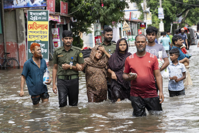 Záplavy v Bangladéši