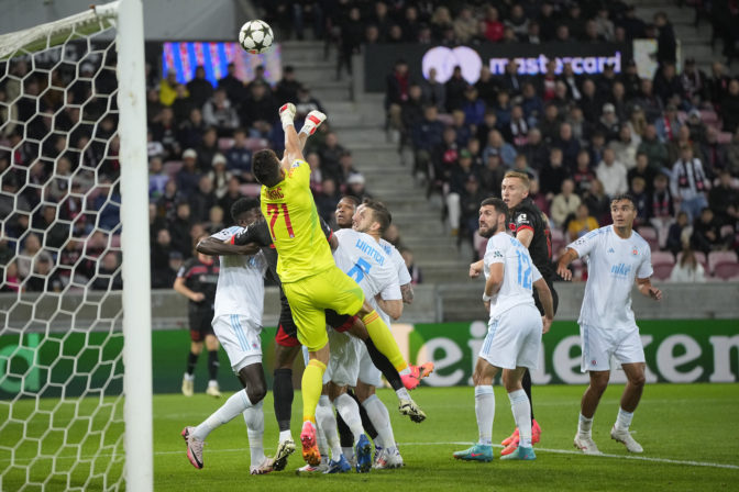 Futbal (Liga majstrov): FC Midtjylland - Slovan Bratislava