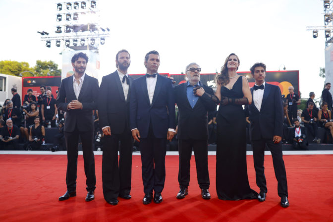 Italy Venice Film Festival Battlefield Red Carpet