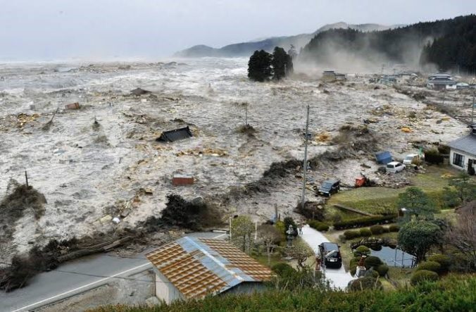 Zemetrasenie, cunami, Japonsko