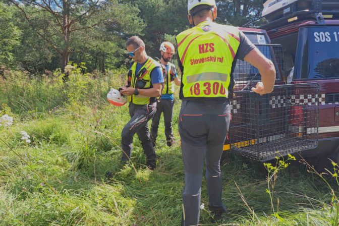 HZS: Simulovaný zásah v Slovenskom raji