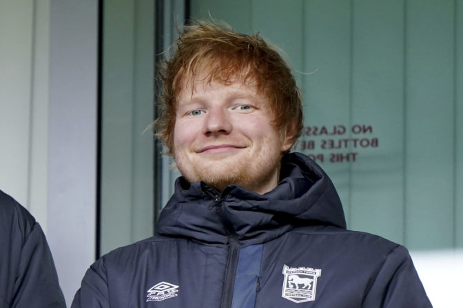 Ed Sheeran, Ipswich Town