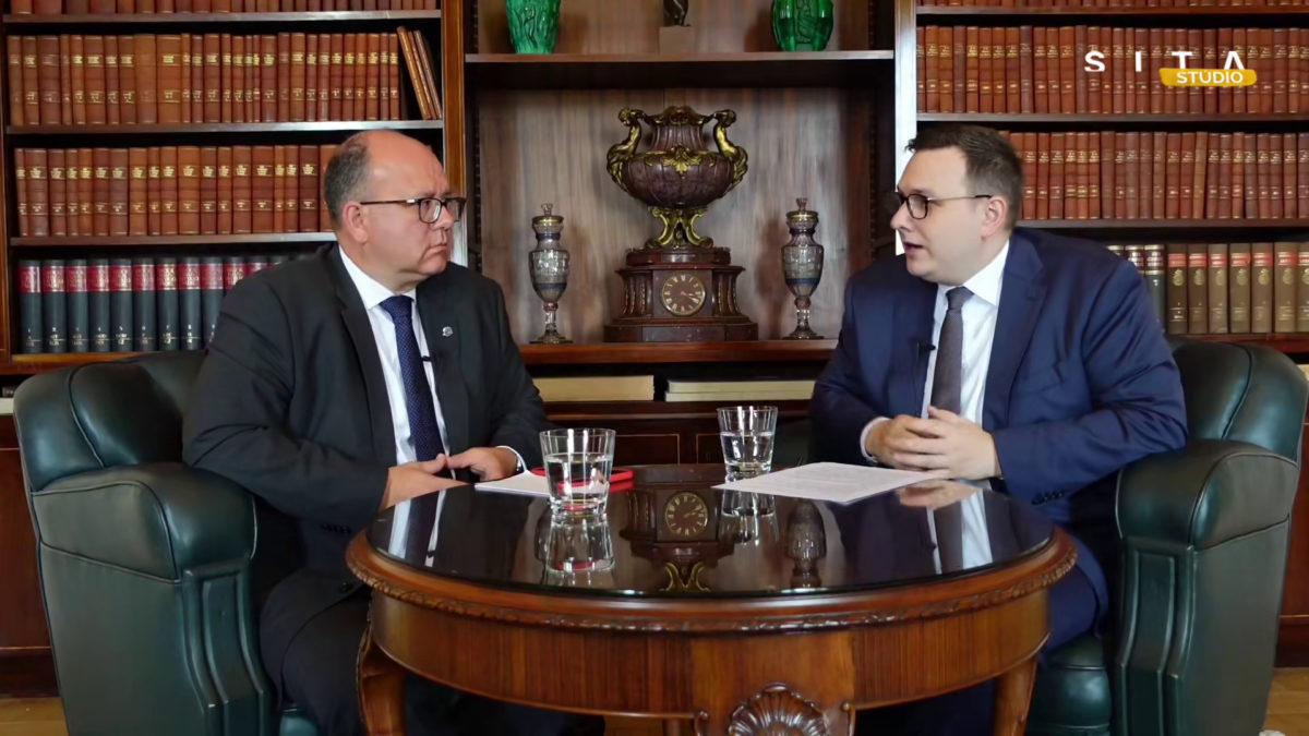 Miroslav Wlachovský, Jan Lipavský, video podcast SITA Okno do sveta