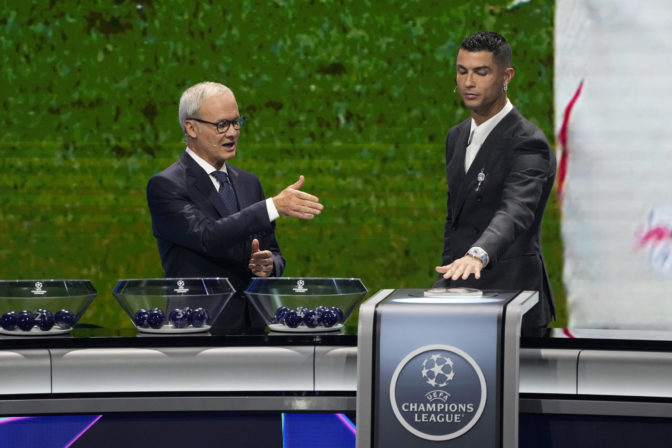 Monaco Soccer Champions League Draw