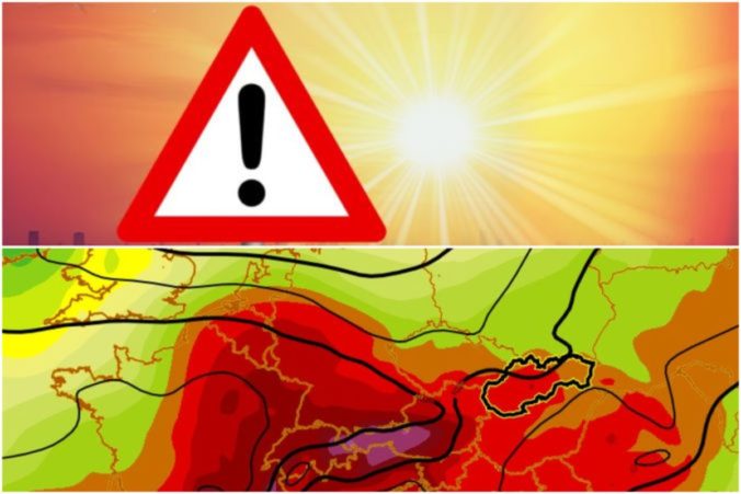 Výstrahy pred vysokými teplotami, horúčavy na Slovensku