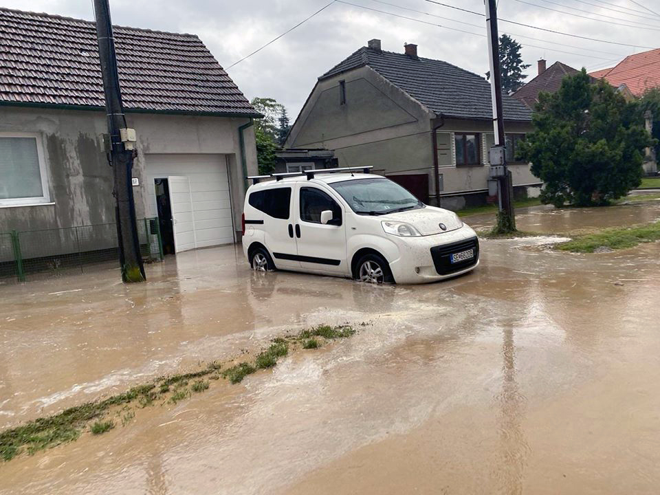 Ilustračné foto, povodne na Slovensku