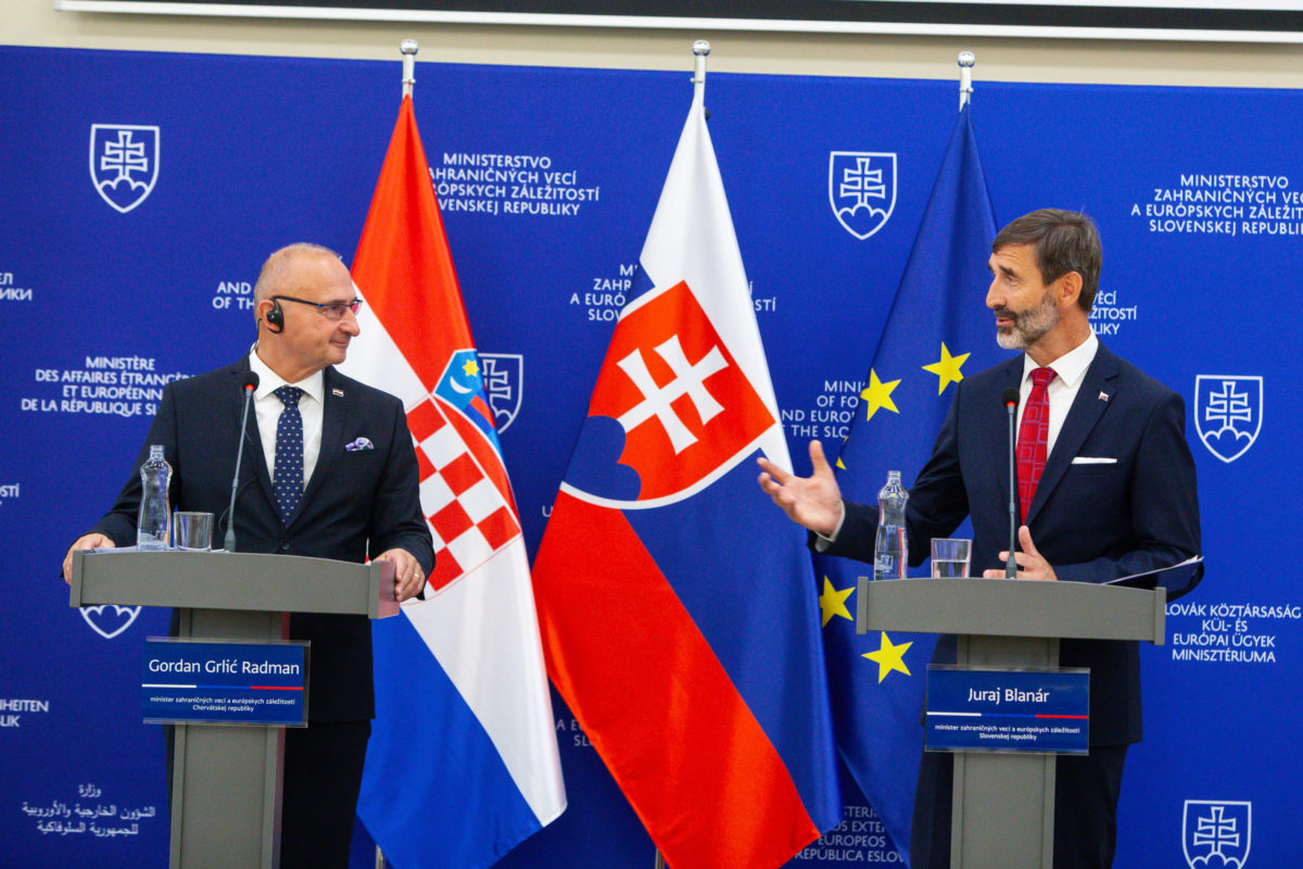 MZV: Prijatie ministra zahraničia Chrovátska