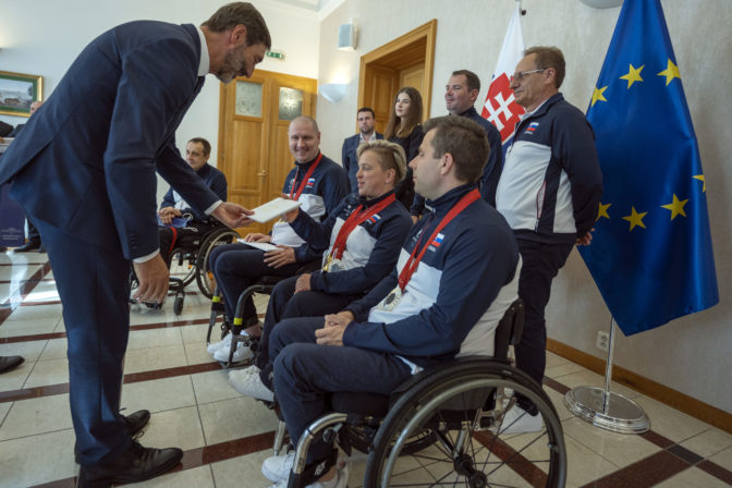 MZV SR: Prijatie úspešných paralympionikov