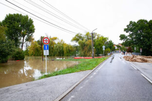 POČASIE: Povodňová situácia v Devínskej Novej Vsi