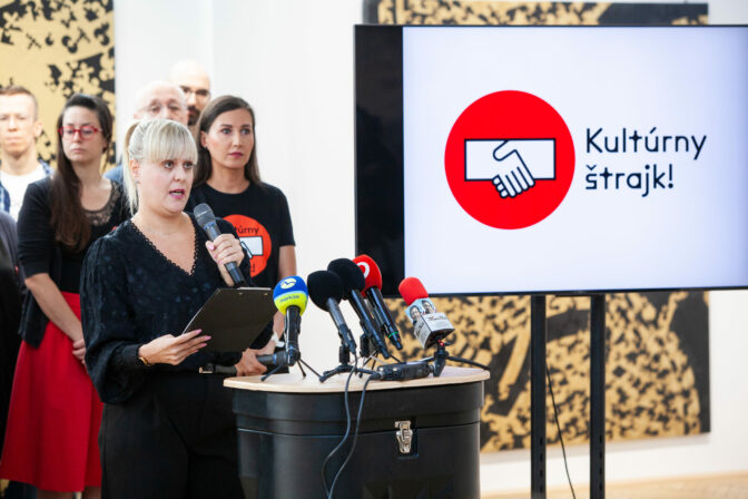 KULTÚRNY ŠTRAJK!: Aktuálna situácia a protesty