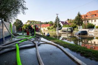 POČASIE: Priesaky povodňových zábran v Devíne