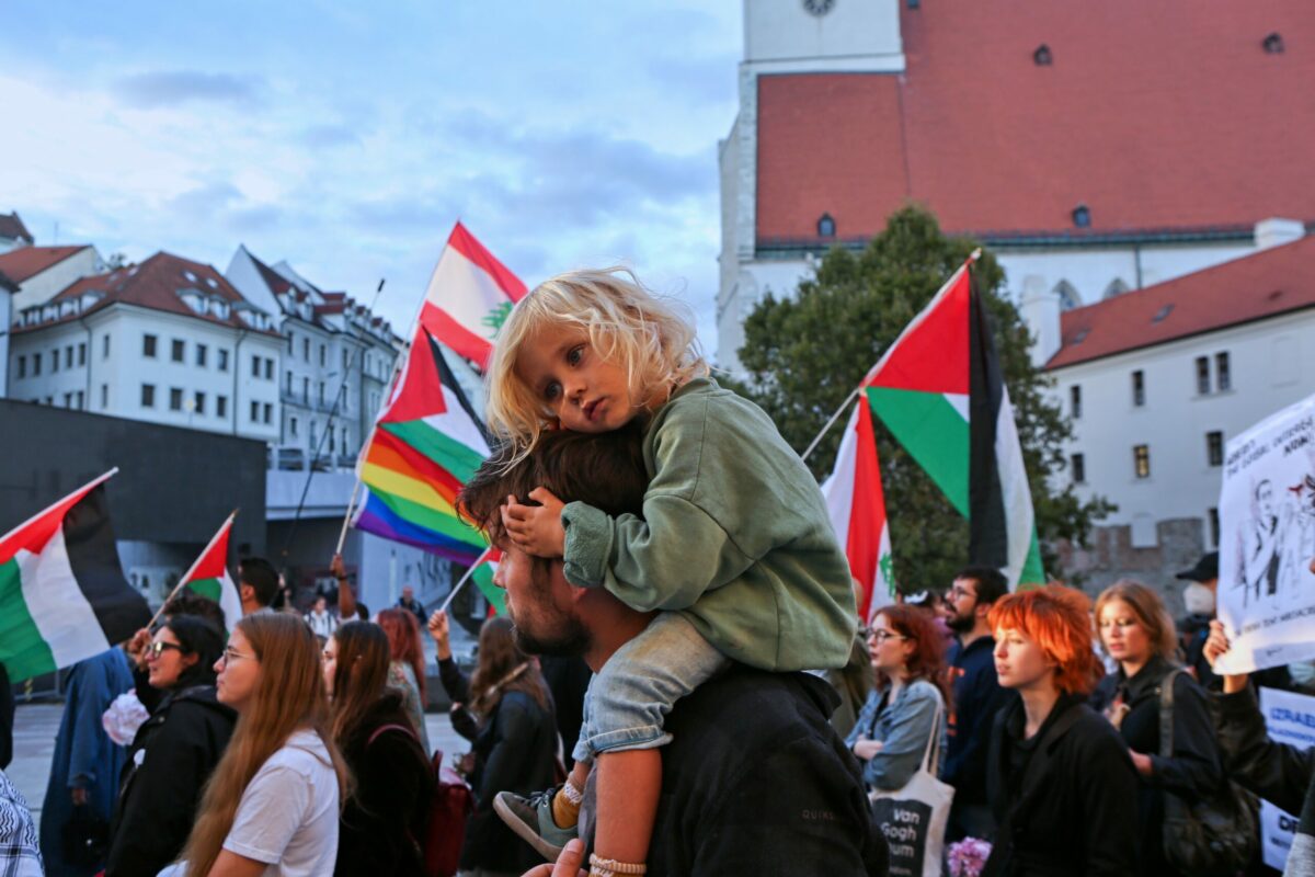PROTEST: Mierový pochod solidarity s Palestínou