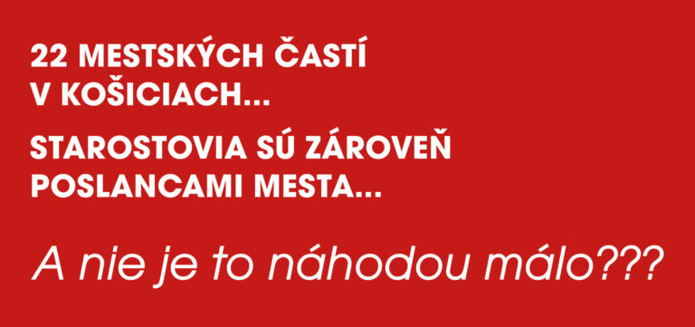 Mestské časti v Košiciach