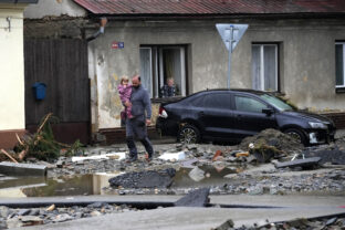 Jeseník, záplavy v Česku